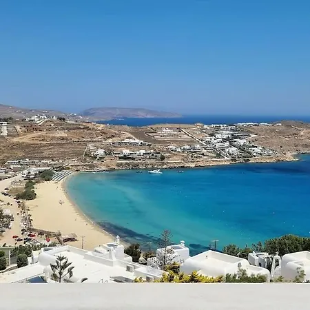 公寓 Cycladic House With Aegean View *